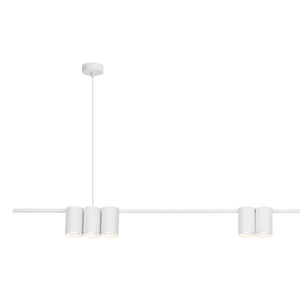 Hængelampe (stribe) GENESIS WHITE 7xGU10