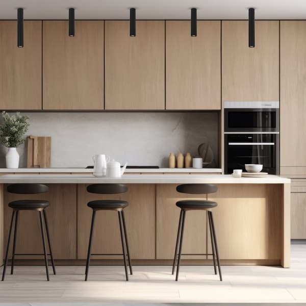 GENESIS SPOT SVART 1xGU10 40cm