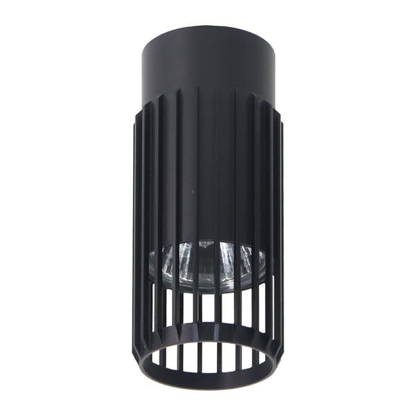 VERTIKAL SVART DOWNLIGHT 1xGU10