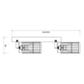 Miniatyrbild 5 av 6: VERTICAL BLACK SPOT 2xGU10