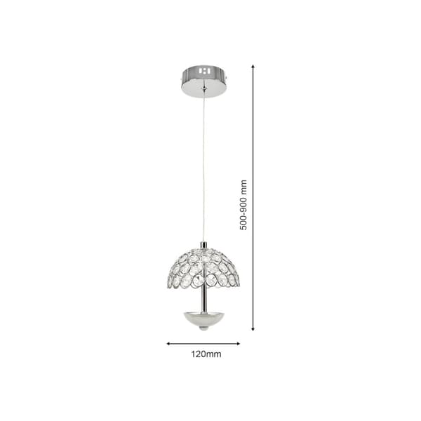 HÆNGELAMPE VENUS 1x5W LED