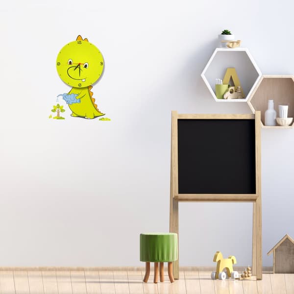 Børnelampe DRAGON LED CLOCK 0,6W LED