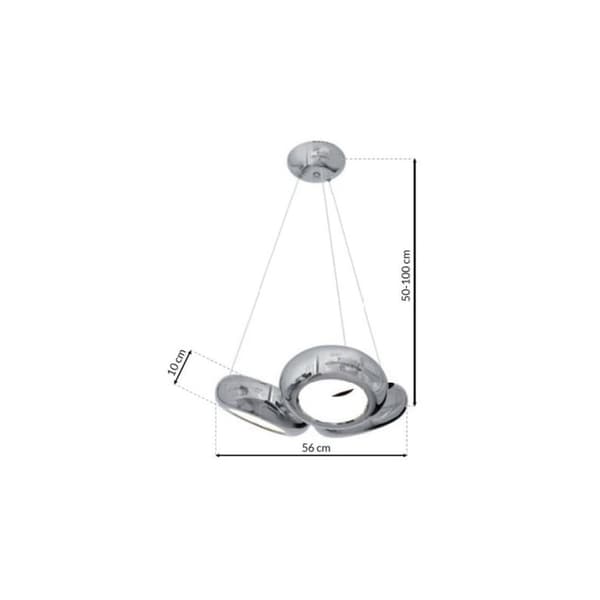 MERCURIO 36W LED HÄNGLAMPA