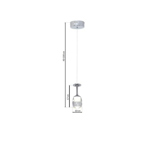 COPPA HÆNGELAMPE 1x5W LED