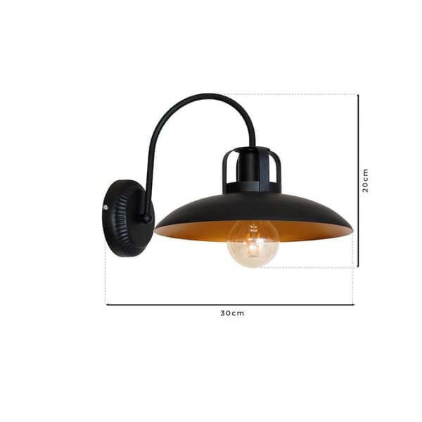 FELIX 1xE27 vägglampa