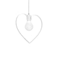 Miniatyrbillede 3 af 10: AMORE WHITE 1xE27 pendel