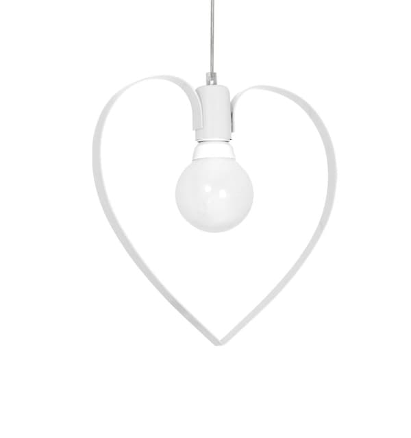 AMORE WHITE 1xE27 pendel