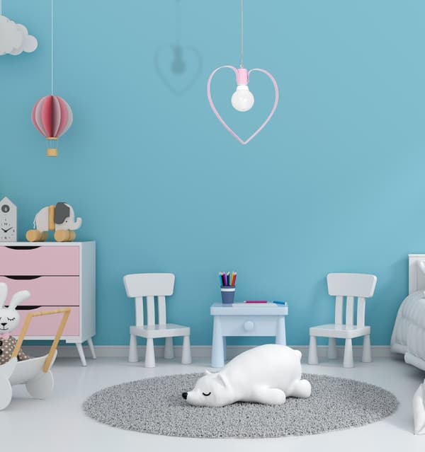 AMORE PINK 1xE27 pendel