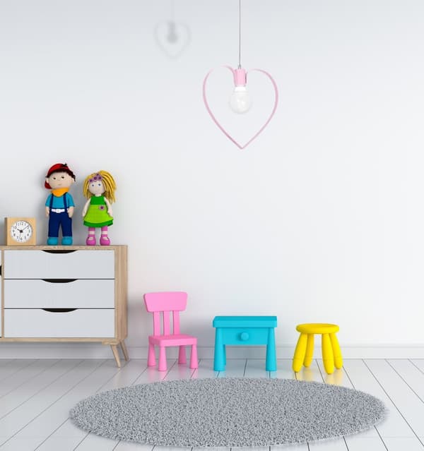 AMORE PINK 1xE27 pendel