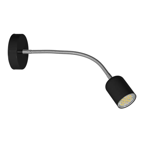 Vägglampa MAXI BLACK 1xGU10