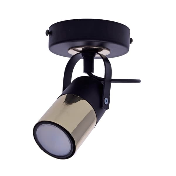 Vägglampa WILSON BLACK 1xGU10