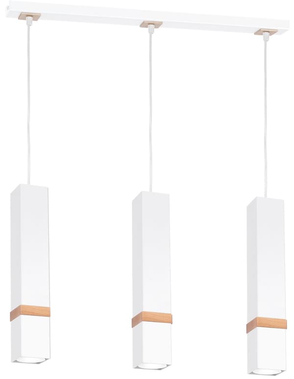 VIDAR WHITE 3xGU10 pendellampa