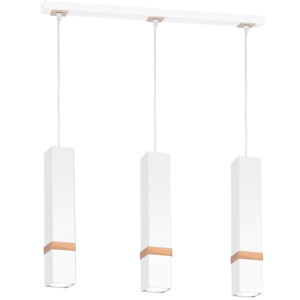 VIDAR WHITE 3xGU10 pendellampa
