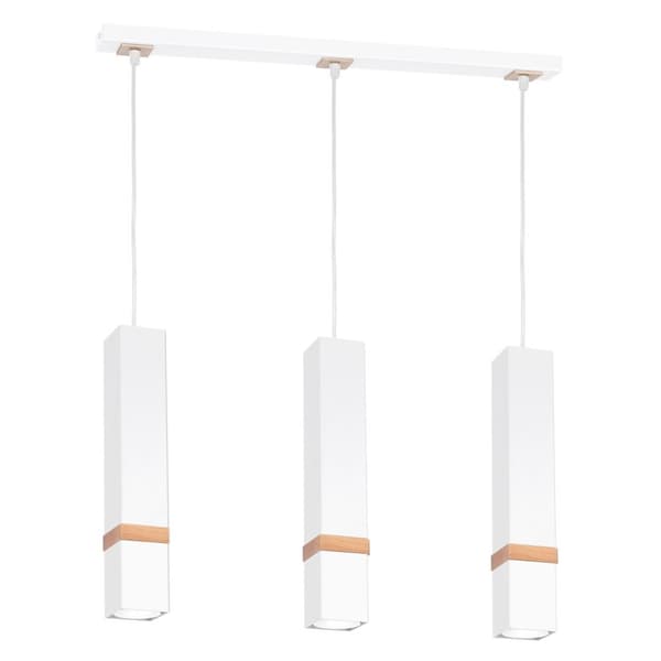 VIDAR WHITE 3xGU10 pendellampa