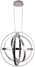 Miniatyrbild 9 av 9: COPERNICUS CHROME 260W LED pendellampa