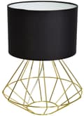 Miniatyrbillede 8 af 8: Gulvlampe LUPO SORT/GULD 1xE27