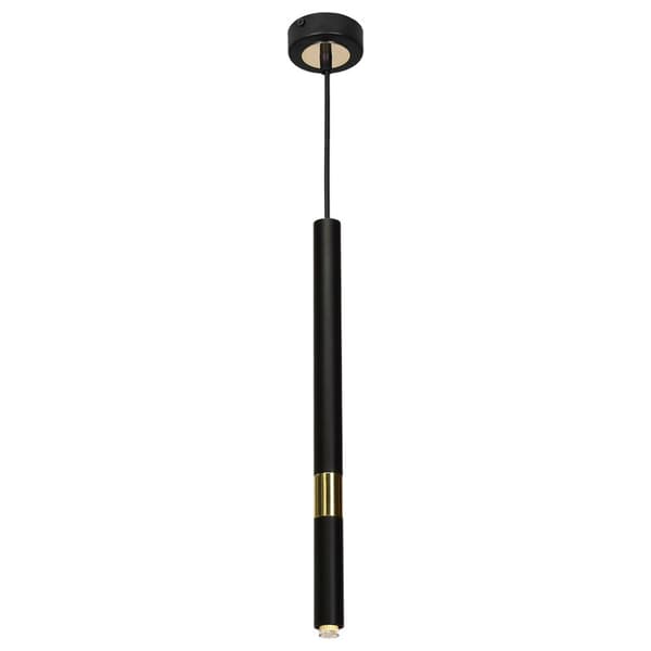 Hængelampe MONZA BLACK/GULD 1xG9 8W