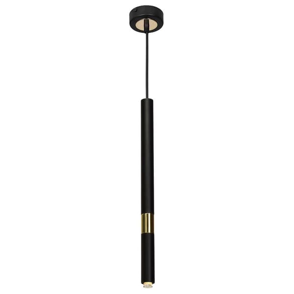 Hængelampe MONZA BLACK/GULD 1xG9 8W