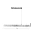 Miniatyrbillede 7 af 8: PIERCE WHITE 18W LED pendel