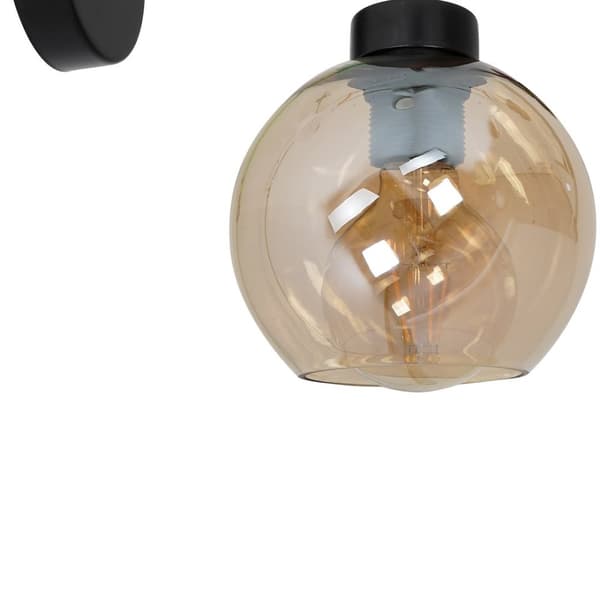 SOFIA AMBER vägglampa 1xE27