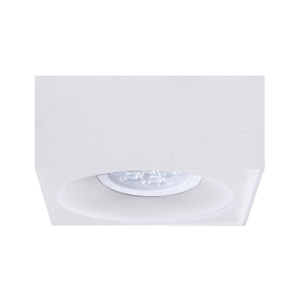 Bali Square White Flush Mount