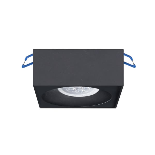 Bali Square Black Flush Mount