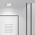 Miniatyrbillede 3 af 7: Nusa Square White Flush Mount