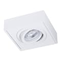 Miniatyrbillede 7 af 7: Nusa Square White Flush Mount