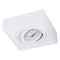 Miniatyrbillede 2 af 7: Nusa Square White Flush Mount