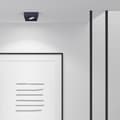 Miniatyrbillede 3 af 7: Nusa Square Black Flush Mount