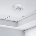Miniatyrbild 3 av 7: Nusa Round White Flush Mount