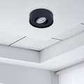 Miniatyrbillede 3 af 7: Nusa Round Black Flush Mount