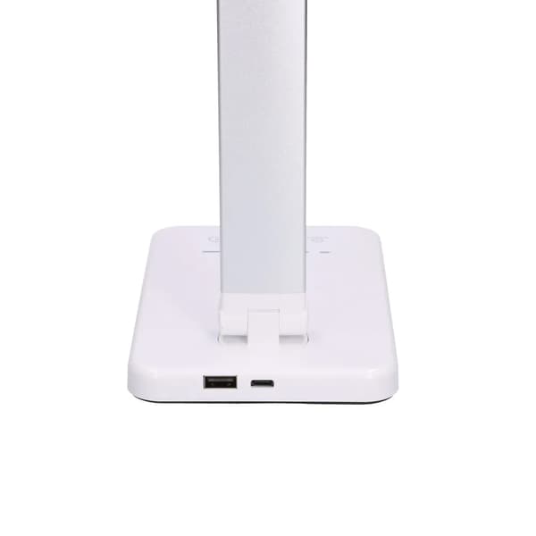 Extralink Smart Life bordslampa med justerbar belysning och trådlös laddning - Vit