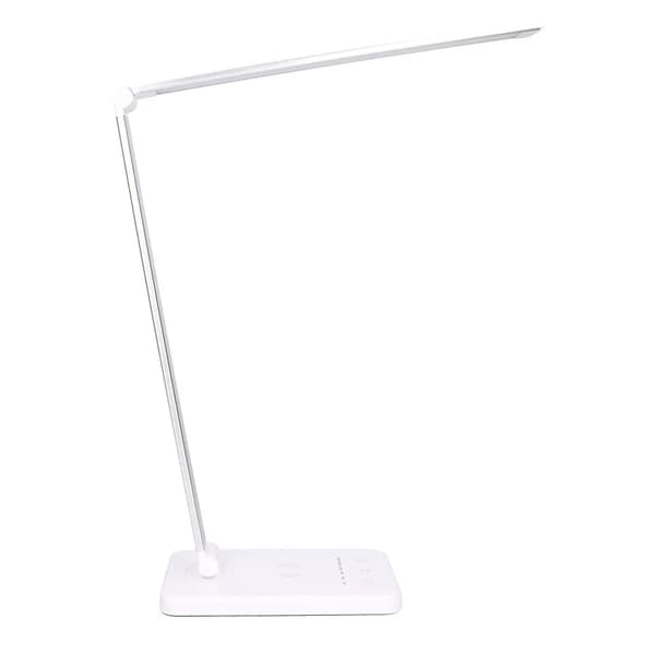 Extralink Smart Life bordslampa med justerbar belysning och trådlös laddning - Vit