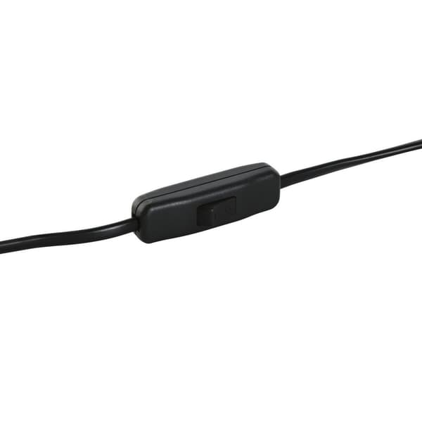 Bordlampe Home ESPRIT Hvid Sølvfarvet Polyetylen Jern 50 W 220 V 15 x 15 x 43 cm