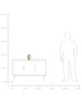 Miniatyrbilde 10 av 10: Bordlampe Sengelampe Grønn Glass Rund Sokkel Moderne Design med Kabel