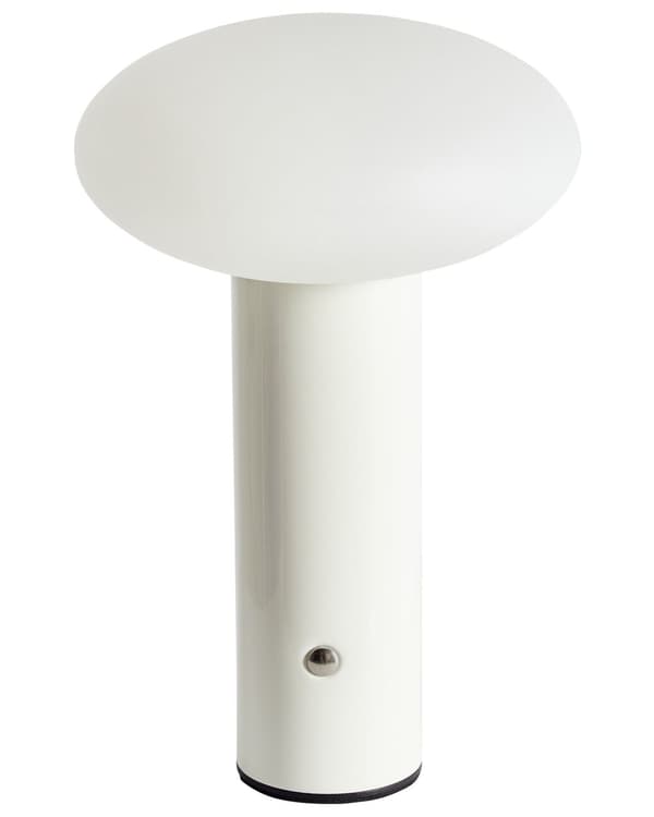 Bordlampe Hvit LED Trådløs Lampe Jern PE Innendørs Sopp Moderne Design