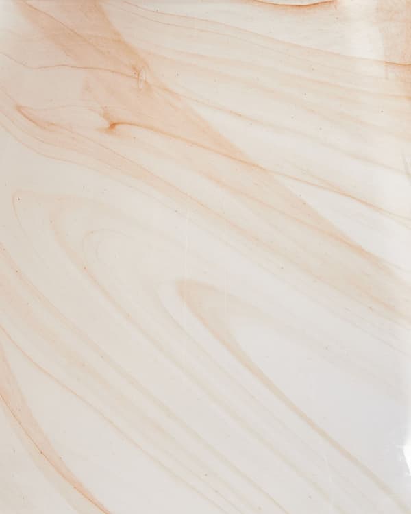 Bordlampe Sengelampe Beige Glass Rund Sokkel Moderne Design med Kabel