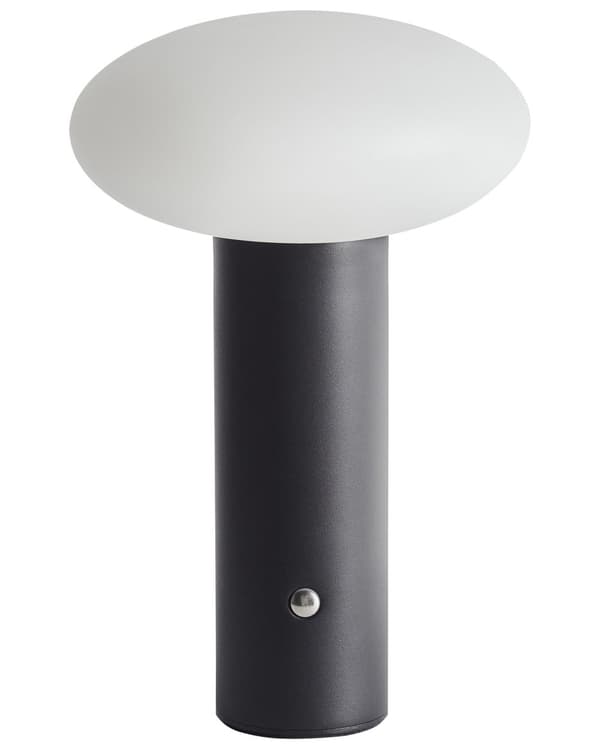 Bordlampe Svart LED Trådløs Lampe Jern PE Innendørs Sopp Moderne Design