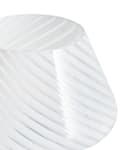 Miniatyrbilde 5 av 10: Bordlampe Sengelampe Hvit Glass Rund Sokkel Moderne Design med Kabel