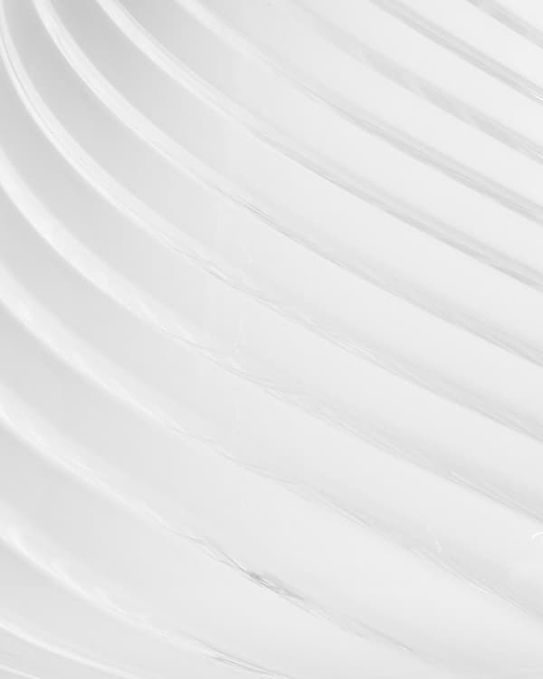 Bordlampe Sengelampe Hvit Glass Rund Sokkel Moderne Design med Kabel