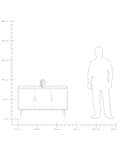 Miniatyrbilde 10 av 10: Bordlampe Sengelampe Hvit Glass Rund Sokkel Moderne Design med Kabel