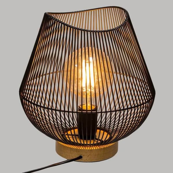 Trådbunden metallbordslampa - ATMOSPHERA - Jena - Svart - Kontor - Inomhus - Elektrisk