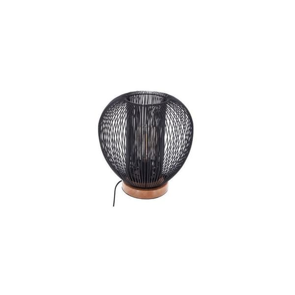 Trådbunden lampa - ATMOSPHERA - E27 - 40 W - H. 27,5 cm - Svart