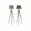 Miniatyrbillede 1 af 4: Gulvlampe DKD Home Decor 40 x 40 x 154 cm Natur Grå Brun 250 V 60 W Fyrretræ (2 enheder)