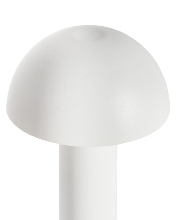 Bordlampe Hvid Metal LED Trådløs Genopladelig Moderne design Belysning Interiør