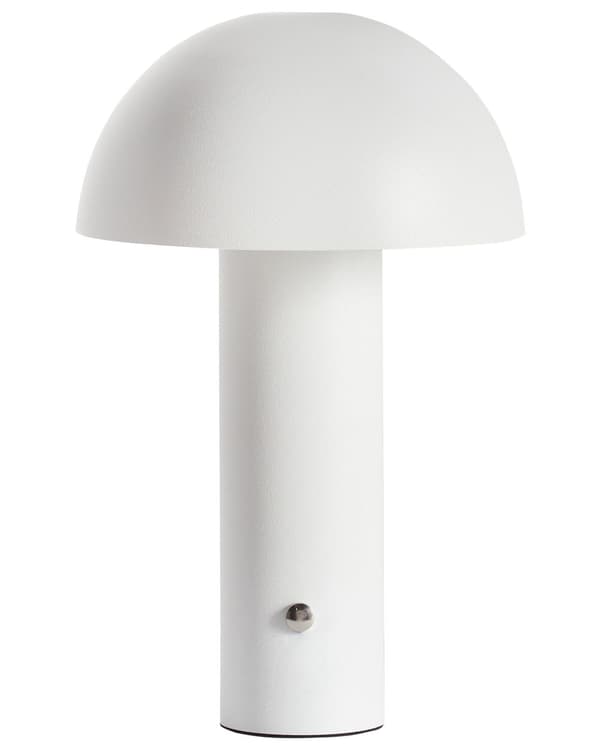 Bordlampe Hvid Metal LED Trådløs Genopladelig Moderne design Belysning Interiør