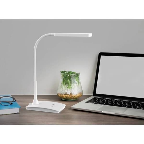 MAULswan LED-bordslampa 6,5W (24W ekvivalent) Klass B LED-dagsljus 6500K Vit