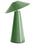 Miniatyrbillede 5 af 11: Bordlampe grøn LED trådløs jern indendørs champignon moderne minimalistisk stil
