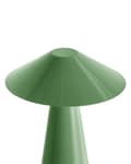 Miniatyrbillede 6 af 11: Bordlampe grøn LED trådløs jern indendørs champignon moderne minimalistisk stil